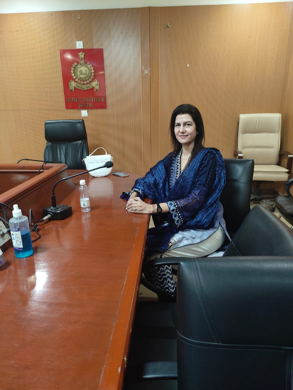 Meeting with District Magistrate